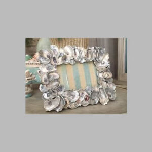 Cadre photo, en coquilles d'huitres